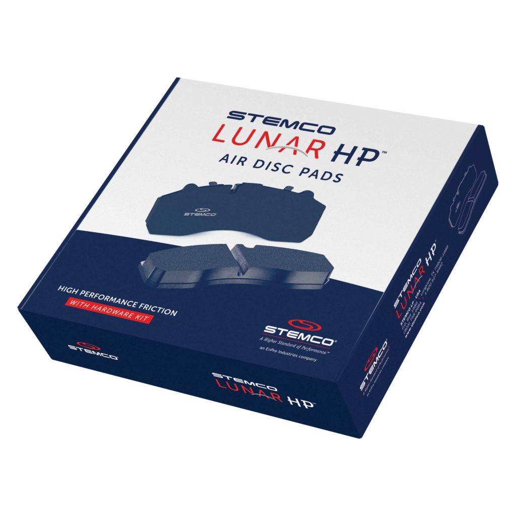 Lunar HP Air Disc Pads Package design