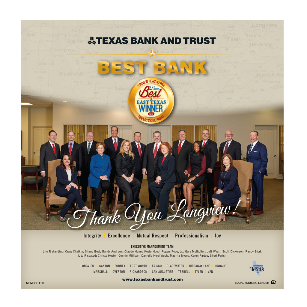 Texas Bank and Trust Forbes & Butler Visual Communications